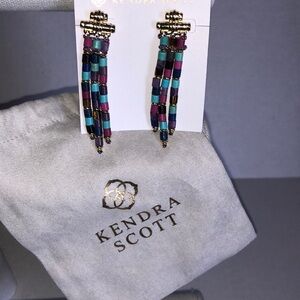 Kendra Scott Bree Statement earrings new tags bag